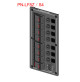 Rocker Switch Panel - 8 Switch - SPST/ ON-OFF - PN-LF8H-S4 - ASM